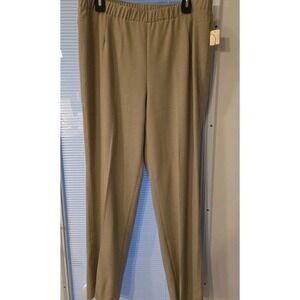 New Kim Rogers Pull On Pants Size 14 Caroline Tan Casual Dress Pants